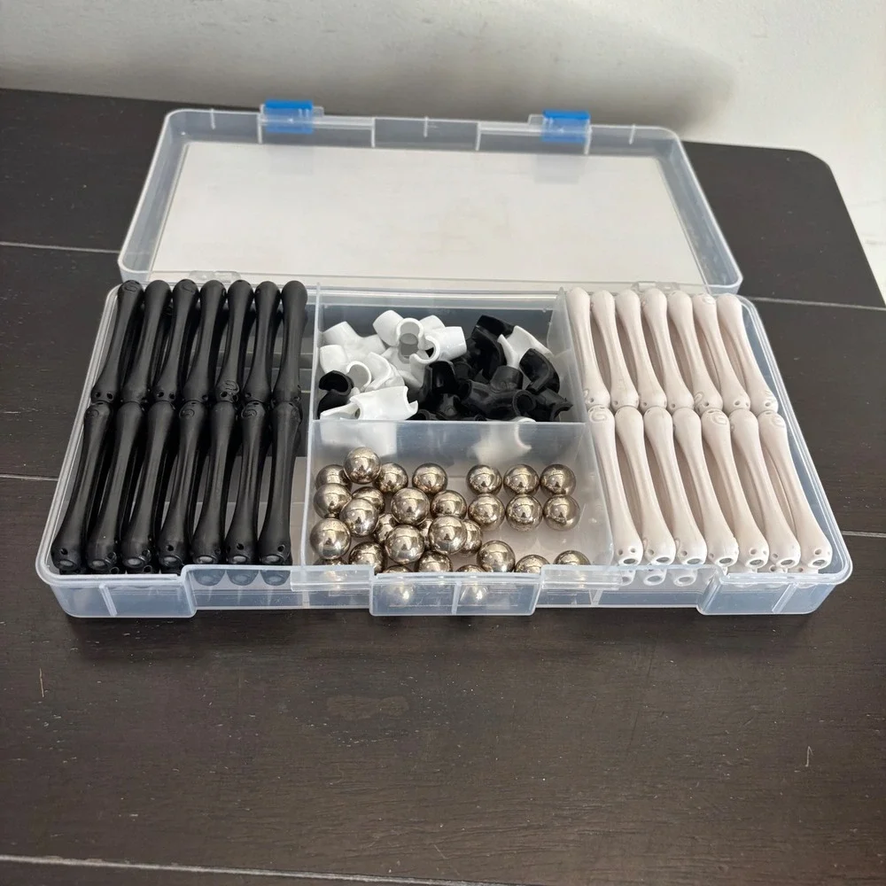 Goobi | Magnetic Construction Set | 110 Piece | STEM Learning Building Toy